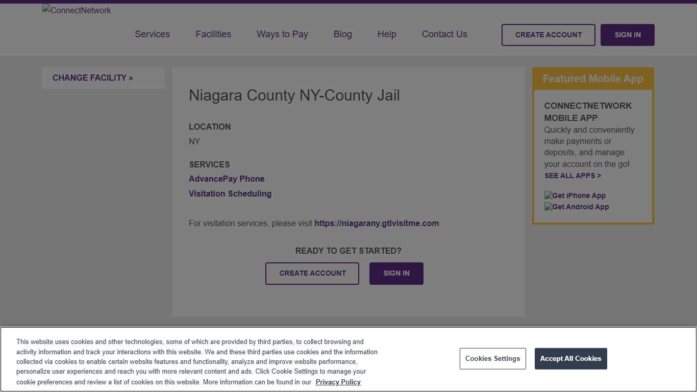 Niagara County NY-County Jail ConnectNetwork